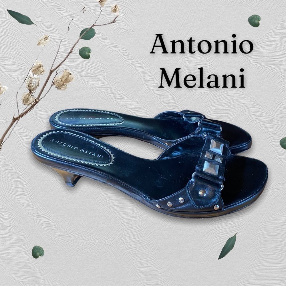 Antonio Melani Women's Slide Heeled Sandals 7.5
